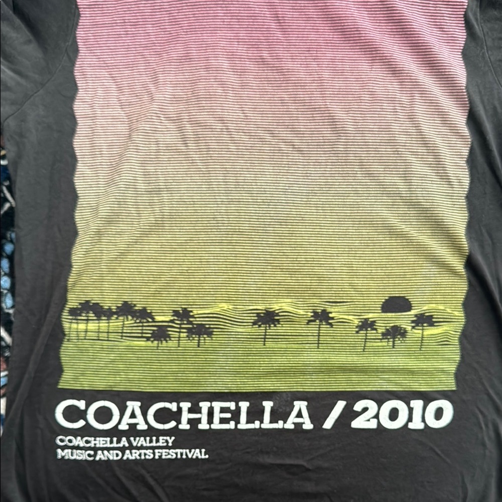 2010 Coachella Lineup T-shirt